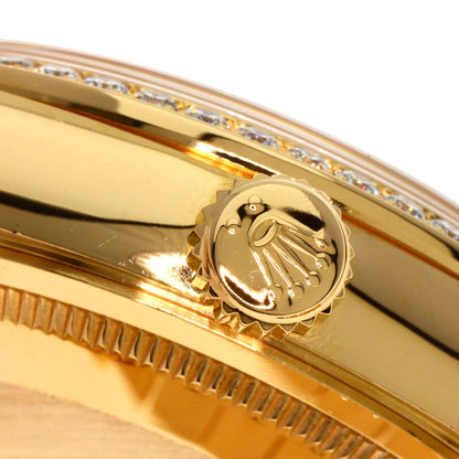 ROLEX Day Date 10P Diamond Watches 118388A K18 Yellow Gold/18K Yellow Gold mens