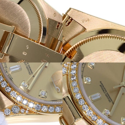 ROLEX Day Date 10P Diamond Watches 118388A K18 Yellow Gold/18K Yellow Gold mens