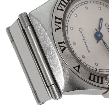 OMEGA Constellation flat bezel Watches Stainless Steel/Stainless Steel Ladies