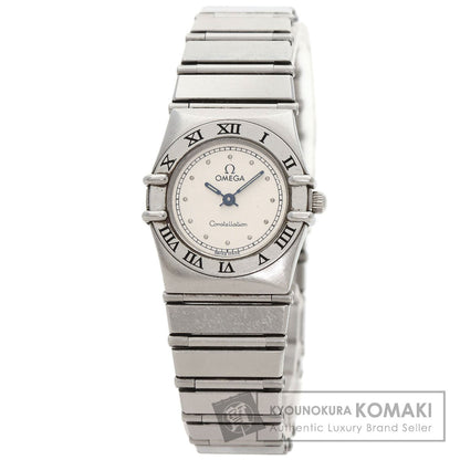 OMEGA Constellation flat bezel Watches Stainless Steel/Stainless Steel Ladies