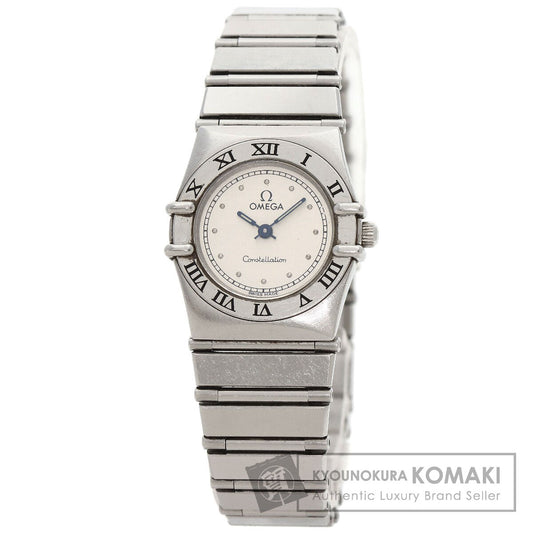 OMEGA Constellation flat bezel Watches Stainless Steel/Stainless Steel Ladies