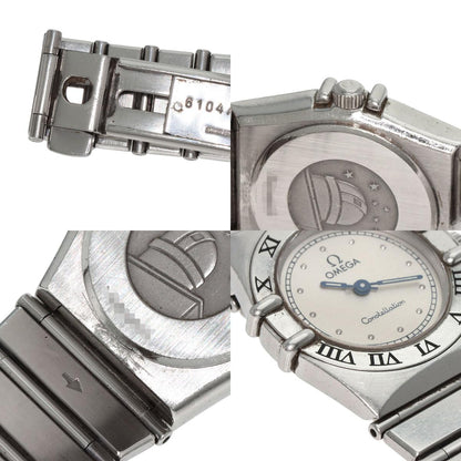 OMEGA Constellation flat bezel Watches Stainless Steel/Stainless Steel Ladies