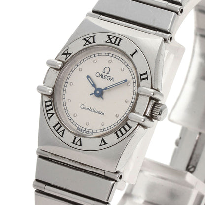 OMEGA Constellation flat bezel Watches Stainless Steel/Stainless Steel Ladies