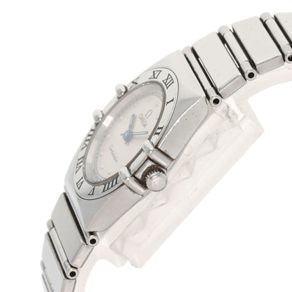 OMEGA Constellation flat bezel Watches Stainless Steel/Stainless Steel Ladies