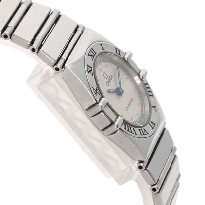 OMEGA Constellation flat bezel Watches Stainless Steel/Stainless Steel Ladies