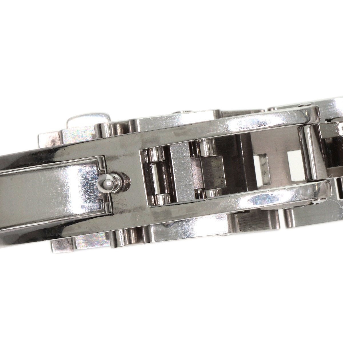 HERMES Clipper Nacle New Buckle Watches CL4.210 Stainless Steel/Stainless Steel Ladies