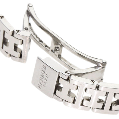 HERMES Clipper Nacle New Buckle Watches CL4.210 Stainless Steel/Stainless Steel Ladies
