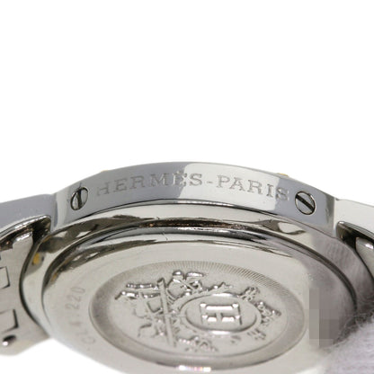 HERMES Clipper new buckle Watches CL4.220 Stainless Steel/SSxGP Ladies