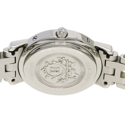 HERMES Clipper new buckle Watches CL4.220 Stainless Steel/SSxGP Ladies