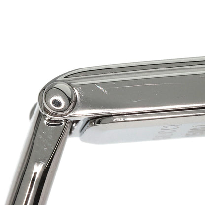 GUCCI Square face 1P Diamond Watches 1500L Stainless Steel/Stainless Steel Ladies