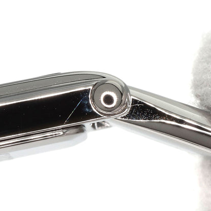 GUCCI Square face 1P Diamond Watches 1500L Stainless Steel/Stainless Steel Ladies