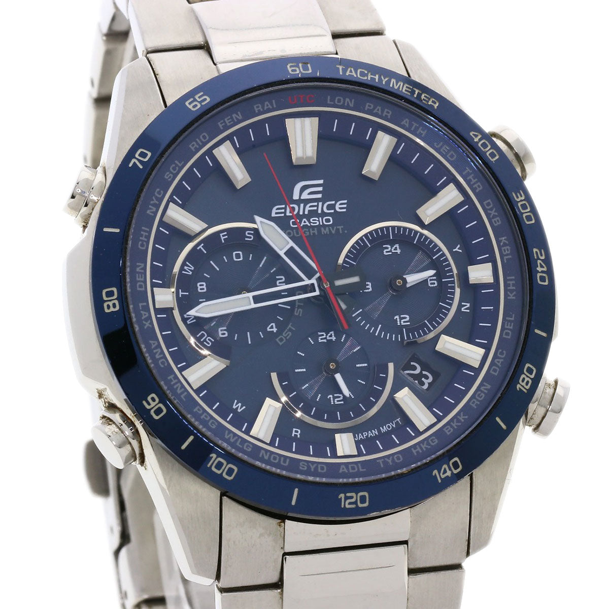 CASIO Edifice Watches EQW-T650DB2AJF Stainless Steel/Stainless Steel mens