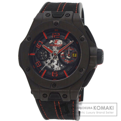 HUBLOT Big Bang Unico Ferrari Carbon Limited to 500 pieces worldwide Watches 402.QU.0113.WR carbon/Rubber mens