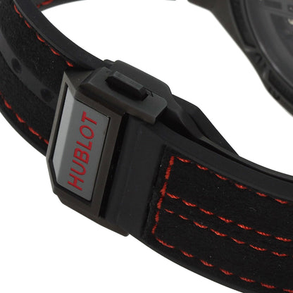 HUBLOT Big Bang Unico Ferrari Carbon Limited to 500 pieces worldwide Watches 402.QU.0113.WR carbon/Rubber mens