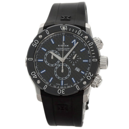 EDOX Chrono Offshore 1 Watches 10221-3-NIBU2 Stainless Steel/Rubber mens