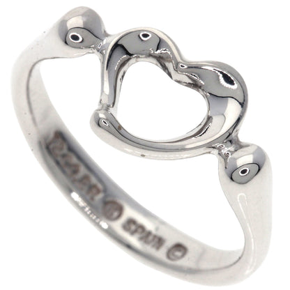 TIFFANY&Co.   Ring Open heart Silver Ladies