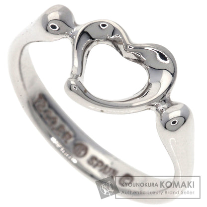 TIFFANY&Co.   Ring Open heart Silver Ladies