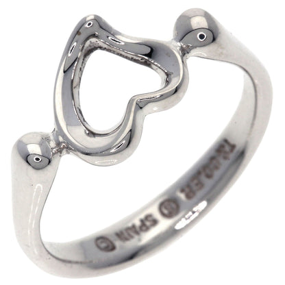 TIFFANY&Co.   Ring Open heart Silver Ladies