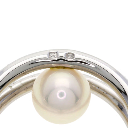 MIKIMOTO Akoya pearl Pearl Pendant top Silver Ladies [Used]