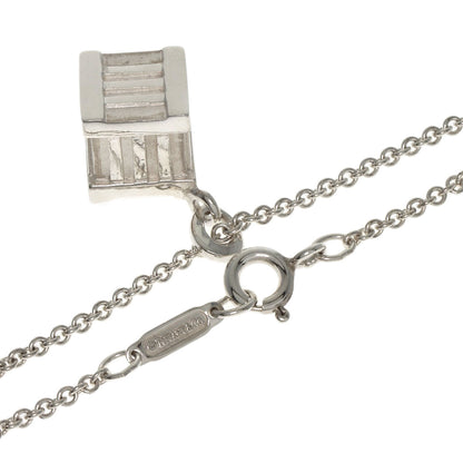 TIFFANY&Co.   Necklace Atlas cube Silver Ladies