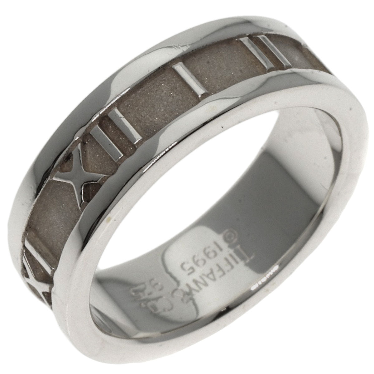 TIFFANY&Co.   Atlas Ring  Silver Ladies [Used]