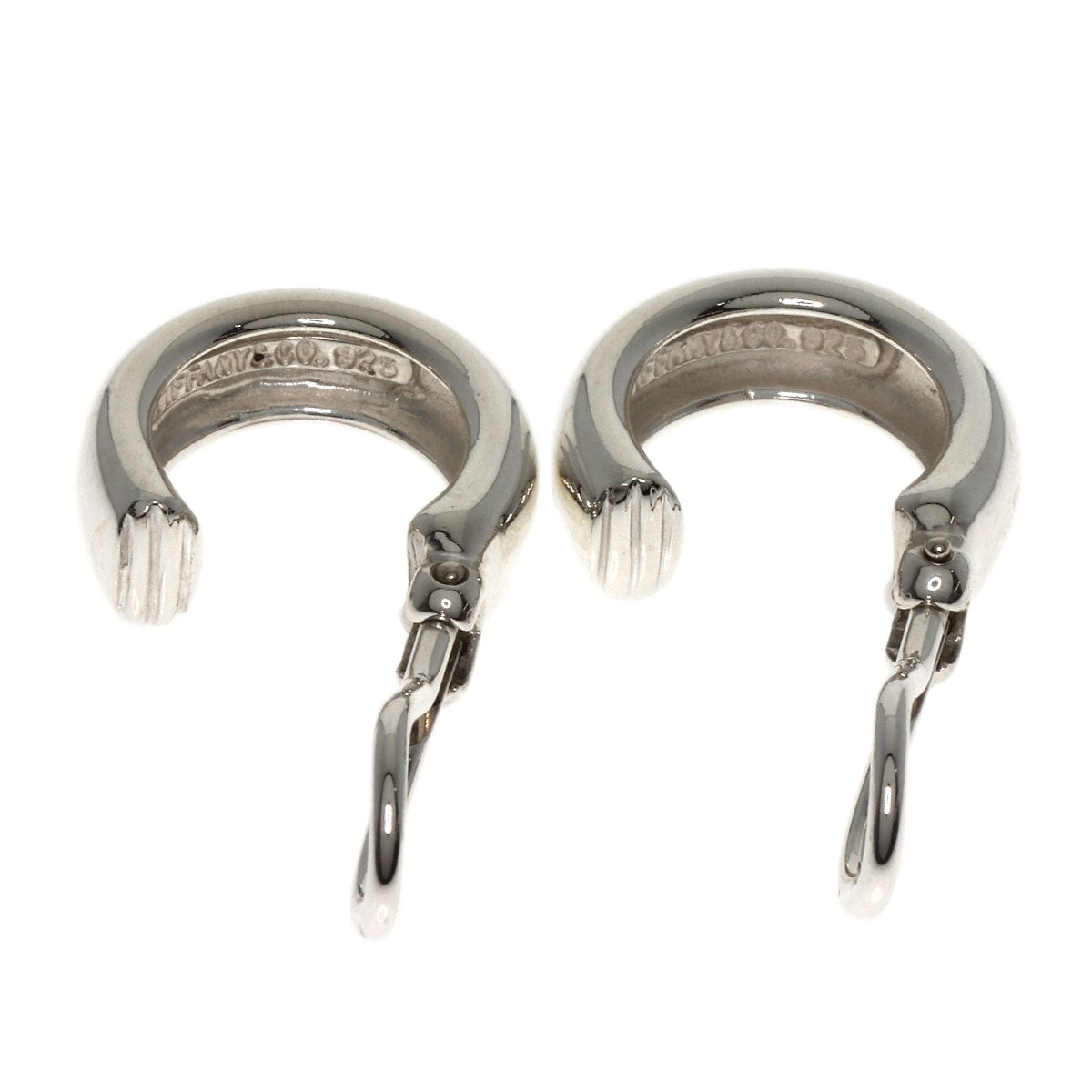 TIFFANY&Co.   Earring hoop Silver Ladies