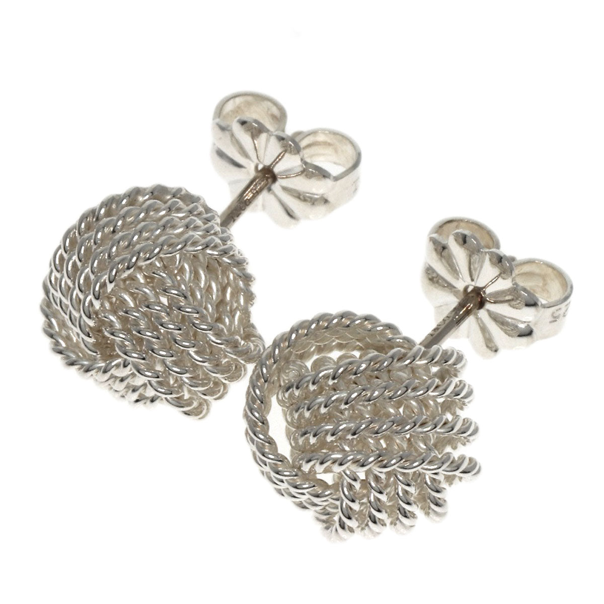 TIFFANY&Co.   earring Somerset mesh Silver Ladies