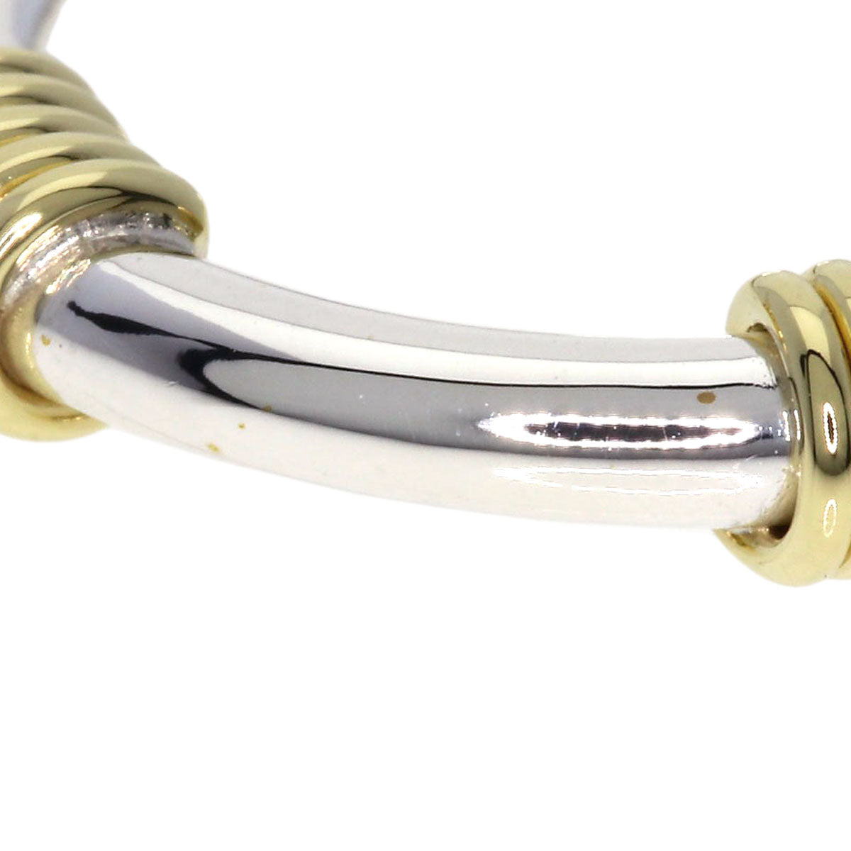 TIFFANY&Co.   Ring Bandwidth 2Wire Silver 18K Yellow GoldLadies