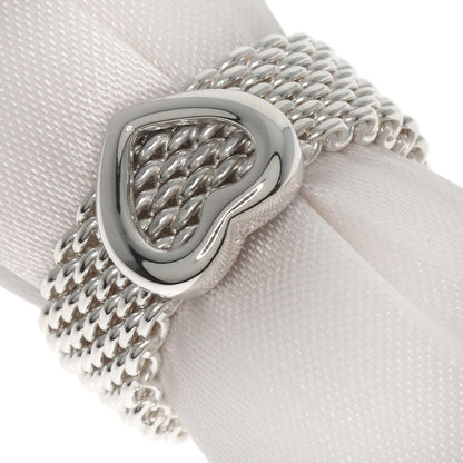 TIFFANY&Co.   Ring Somerset mesh Silver Ladies