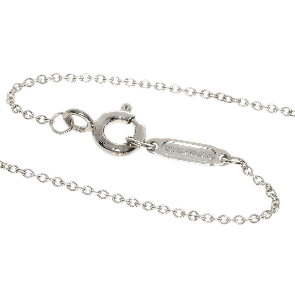 TIFFANY&Co.   Necklace Notes Heart Silver Ladies