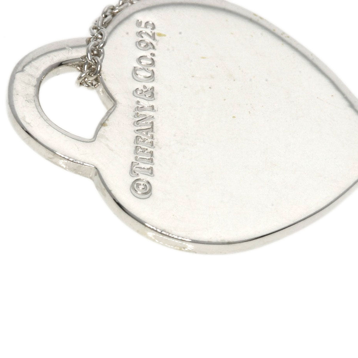 TIFFANY&Co.   Necklace Notes Heart Silver Ladies