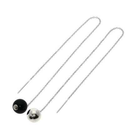 Georg Jensen   earring Drop Onyx Silver Ladies