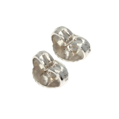 TIFFANY&Co.   earring Open heart Silver K14WGLadies