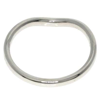 TIFFANY&Co.   Ring Curved bundling Silver Ladies