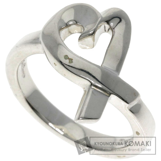 TIFFANY&Co. Loving heart Ring Silver Ladies [Used]
