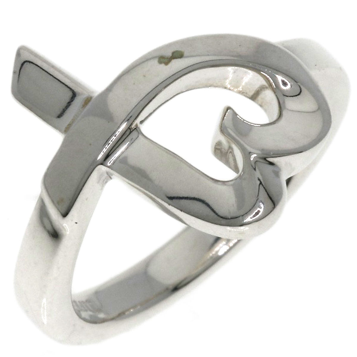 TIFFANY&Co. Loving heart Ring Silver Ladies [Used]