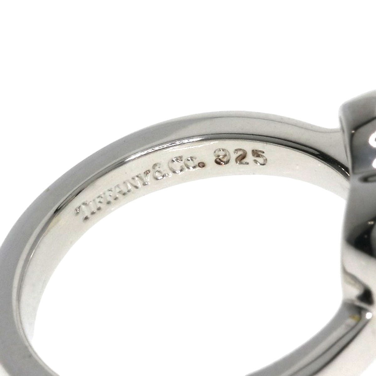 TIFFANY&Co. Loving heart Ring Silver Ladies [Used]