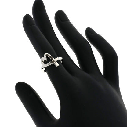 TIFFANY&Co. Loving heart Ring Silver Ladies [Used]