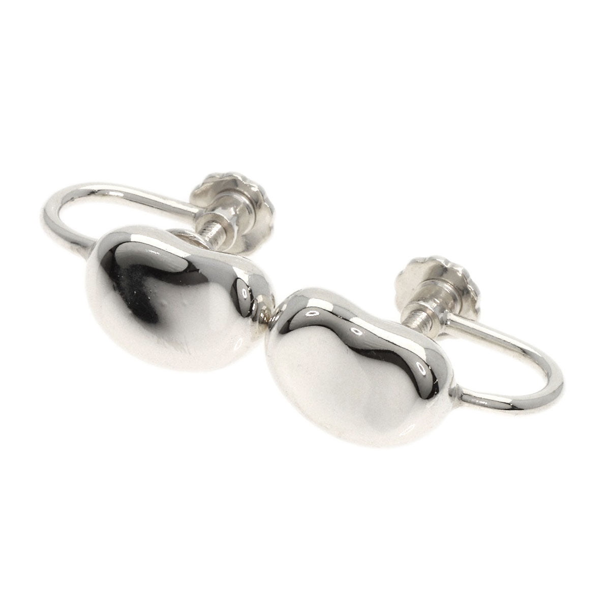 TIFFANY&Co.   Earring Bean Silver Ladies