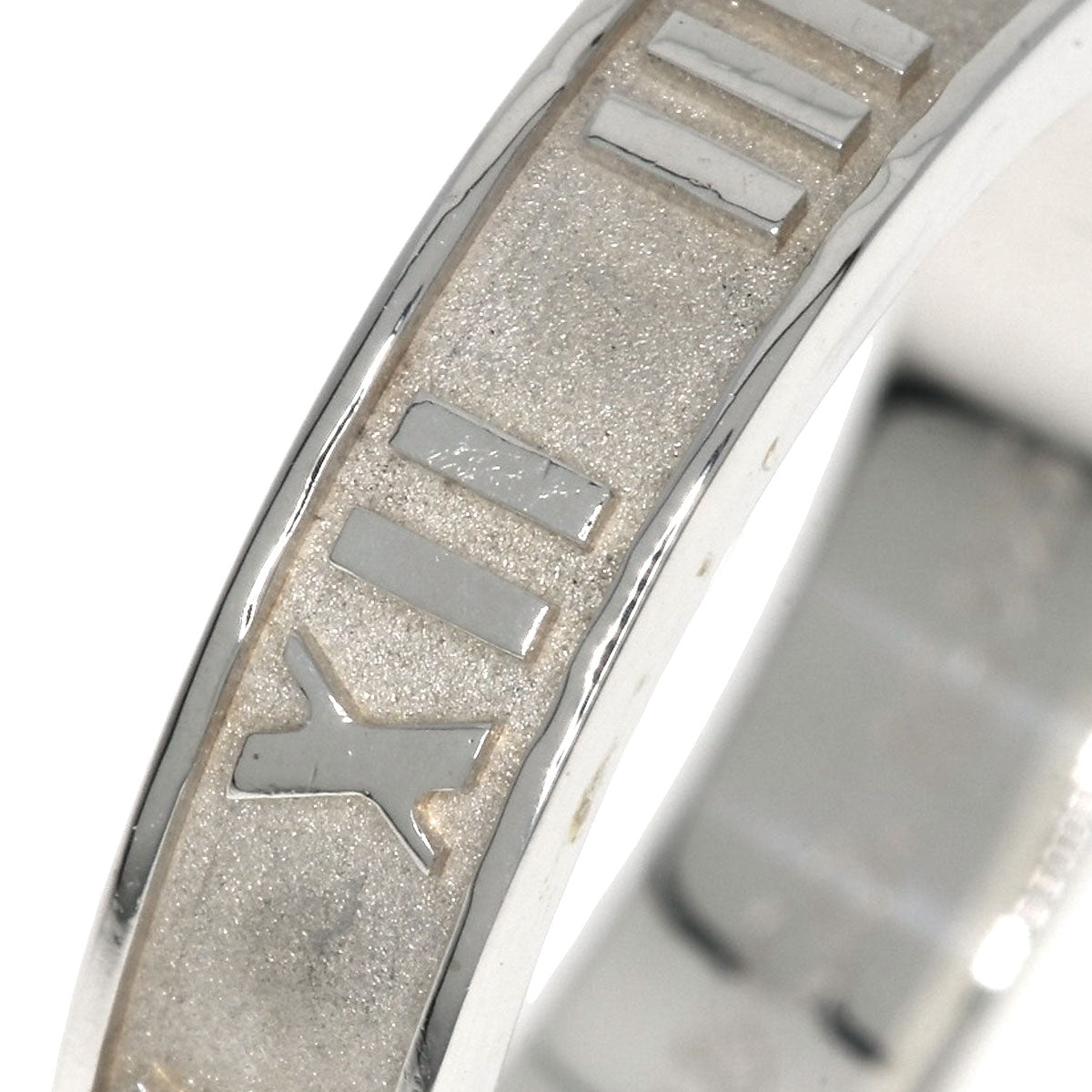 TIFFANY&Co.   Ring Atlas Narrow Silver Ladies