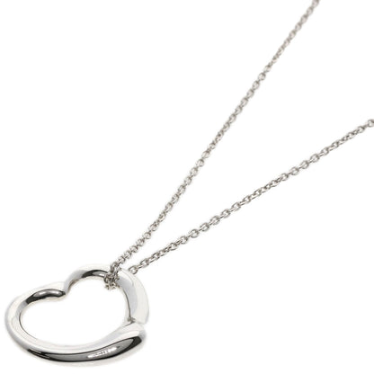 TIFFANY&Co.   Necklace Open heart Silver Ladies