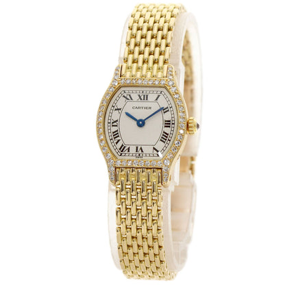 CARTIER Torch SM DiamondBezel Watches WA5006A3 K18 Yellow Gold/18K Yellow Gold Ladies