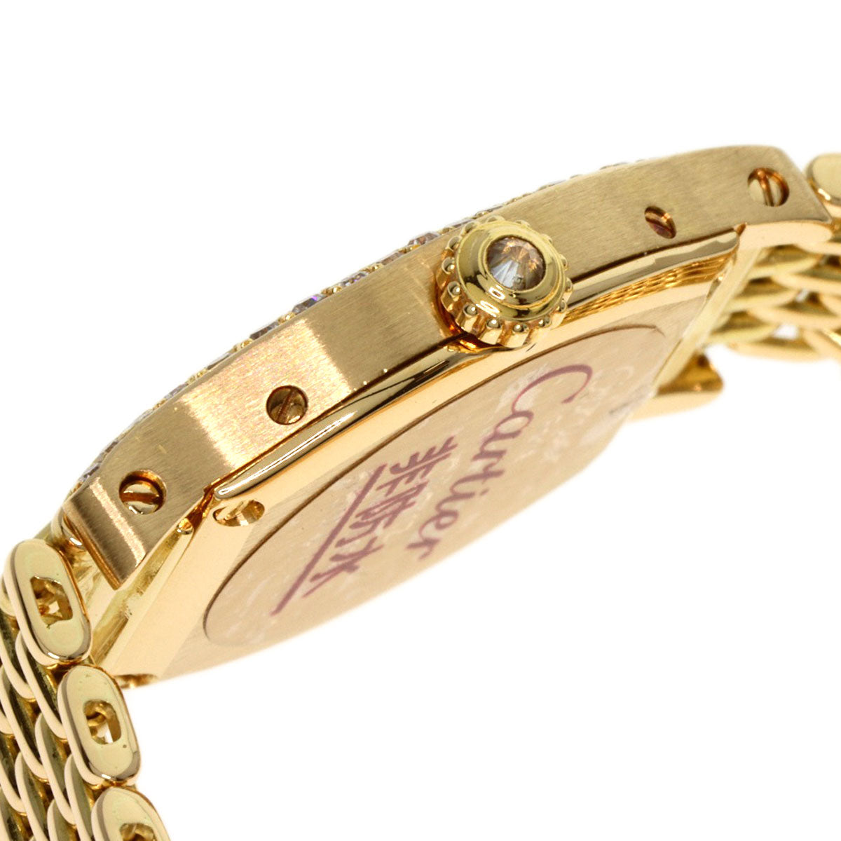 CARTIER Torch SM DiamondBezel Watches WA5006A3 K18 Yellow Gold/18K Yellow Gold Ladies