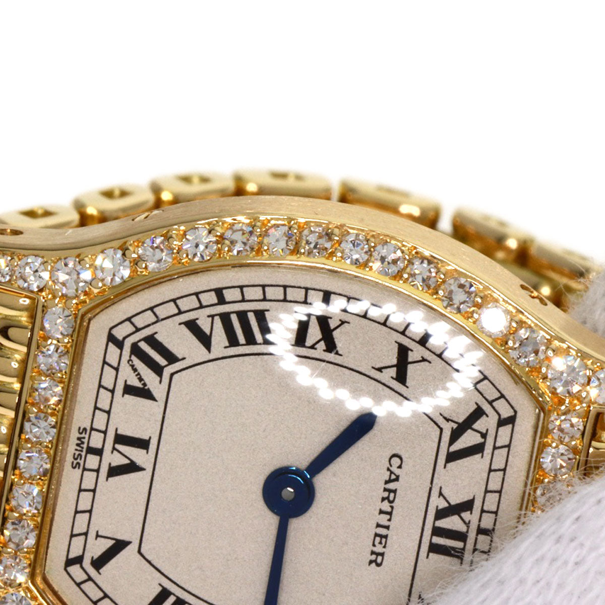 CARTIER Torch SM DiamondBezel Watches WA5006A3 K18 Yellow Gold/18K Yellow Gold Ladies