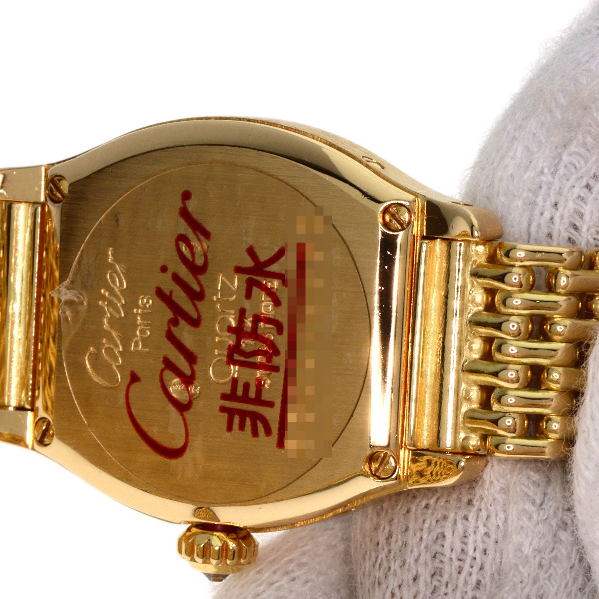 CARTIER Torch SM DiamondBezel Watches WA5006A3 K18 Yellow Gold/18K Yellow Gold Ladies