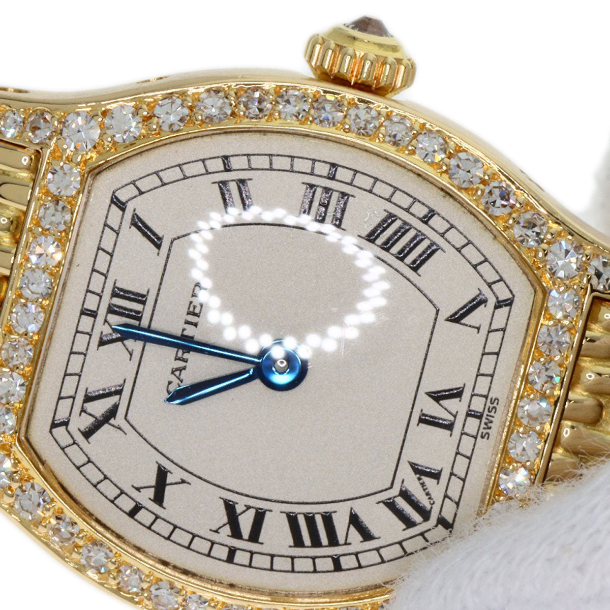 CARTIER Torch SM DiamondBezel Watches WA5006A3 K18 Yellow Gold/18K Yellow Gold Ladies