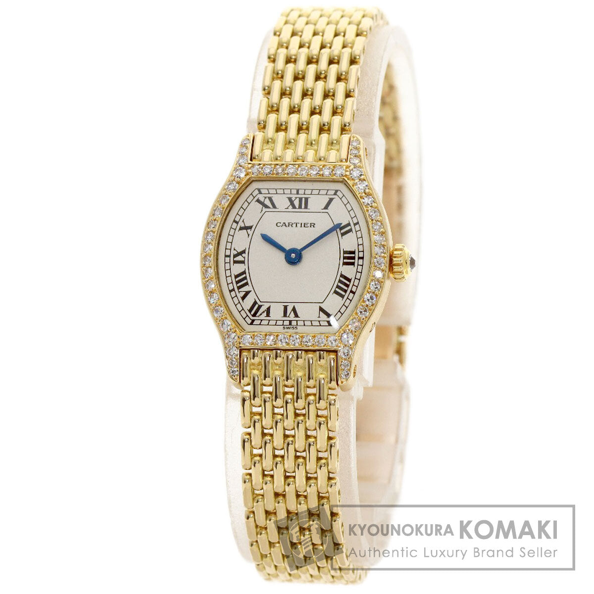 CARTIER Torch SM DiamondBezel Watches WA5006A3 K18 Yellow Gold/18K Yellow Gold Ladies