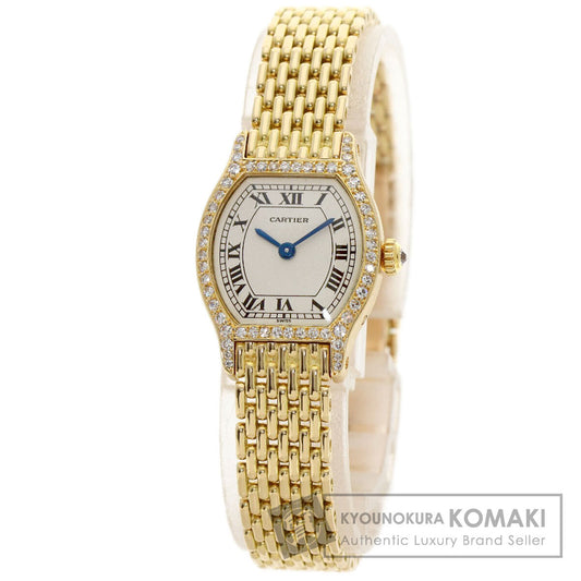 CARTIER Torch SM DiamondBezel Watches WA5006A3 K18 Yellow Gold/18K Yellow Gold Ladies