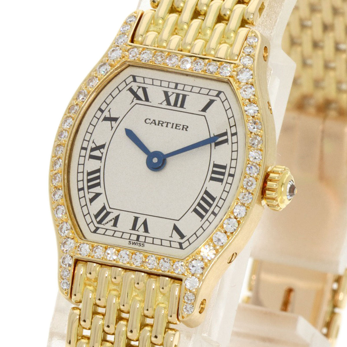 CARTIER Torch SM DiamondBezel Watches WA5006A3 K18 Yellow Gold/18K Yellow Gold Ladies