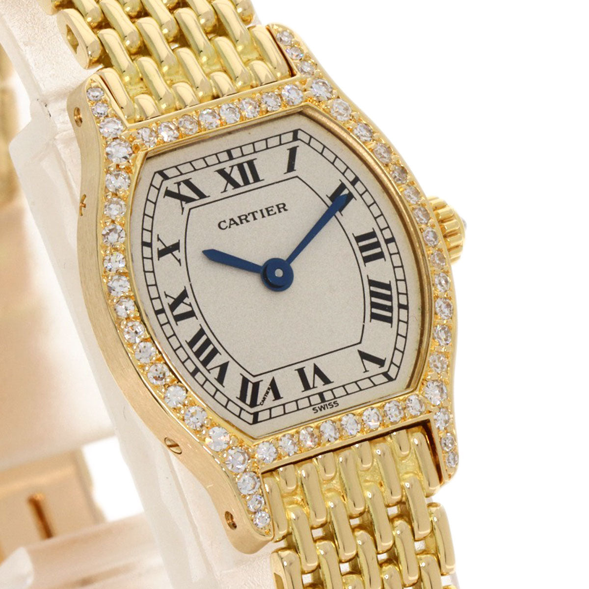 CARTIER Torch SM DiamondBezel Watches WA5006A3 K18 Yellow Gold/18K Yellow Gold Ladies